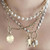three sisters jewelry design Ianthe Cultured Pearls with Gold Convertible Clasp - 18
