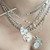 three sisters jewelry design Clarity Jeweled Artifact Personalized Coin