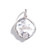 Three Sisters Jewelry Design Artifact Jeweled Birthstone Coin 