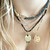 three sisters jewelry design Assemblage Green Tourmaline Personalized Charm 