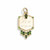 Three Sisters Jewelry Design Assemblage Green Tourmaline Personalized Charm 