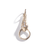 Three Sisters Jewelry Design Odin Gold Diamond Snake Charm Holder & Lock 