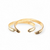 Three Sisters Jewelry Design Gold Pickford Engraved Personalized Cuff 