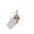 Three Sisters Jewelry Design Gold Memento Mori Skull Charm with Montana Sapphires 