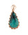 Three Sisters Jewelry Design 14K Gold Chrysocolla Pendant 