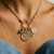 Three Sisters Jewelry Design Gold Timeless Mixed Link Chain with Swivel Dog Clip 