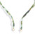 Three Sisters Jewelry Design Silk Flora Green Tourmaline Strand with Open-Ends 