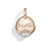 Three Sisters Jewelry Design Gold Diamond Khonsu Traveler Personalized Charm 