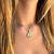 Three Sisters Jewelry Design Gold Diamond Khonsu Traveler Personalized Charm 