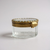 Three Sisters Jewelry Design Oval Gilded & Glass Vitrine Trinket Box 