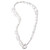Three Sisters Jewelry Design Vintage Mixed Link Silver Chain with Large Bolt Ring Clasp 