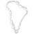 Three Sisters Jewelry Design Mod Bold Link Silver Chain with Large Bolt Ring Clasp 