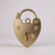 Three Sisters Jewelry Design Vintage Gold Heart Padlock London 1977 