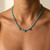 Three Sisters Jewelry Design Cala Rosa Chrysocolla Gemstone Necklace 