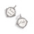 Three Sisters Jewelry Design Belle Époque Personalized Silver French Medallion Charm 