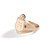 Three Sisters Jewelry Design Ophira Snake Shield Gold Signet Ring 