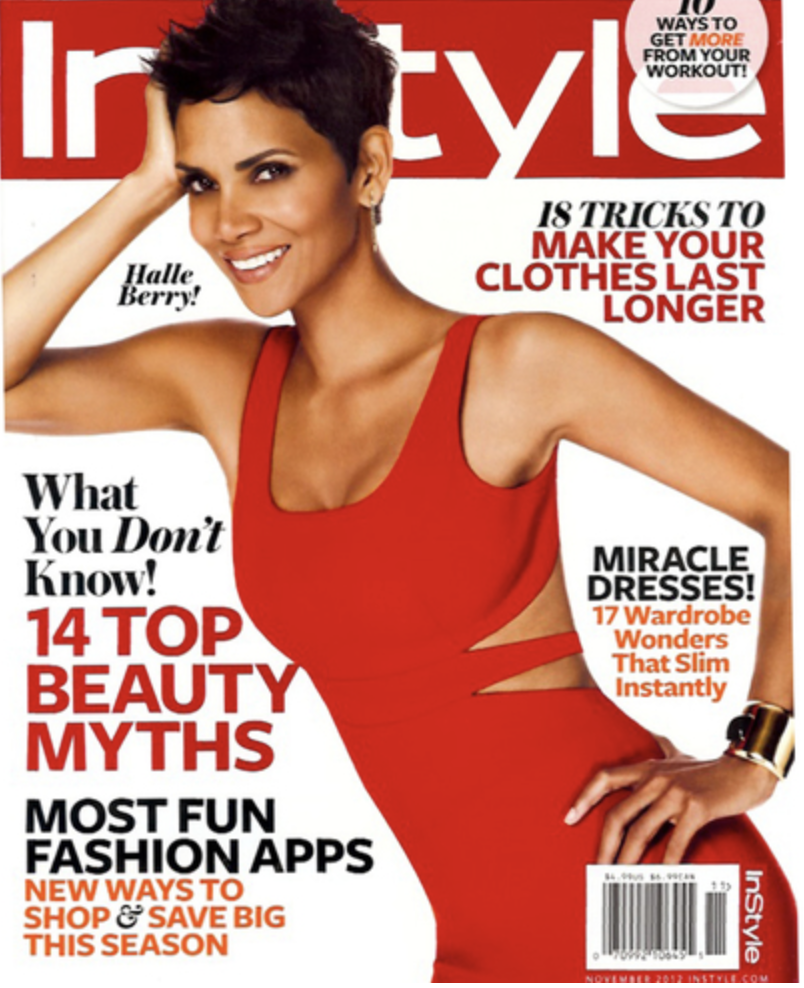 Personalized Dog Tags As Worn by Halle Berry in InStyle Magazine