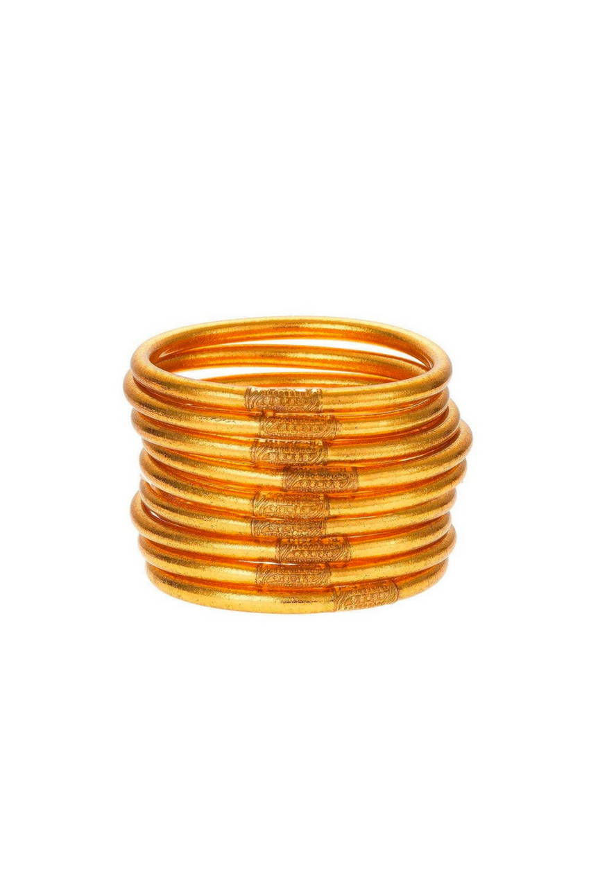 BuDhaGirl: Set of 3 Rose Gold All Weather Bangles