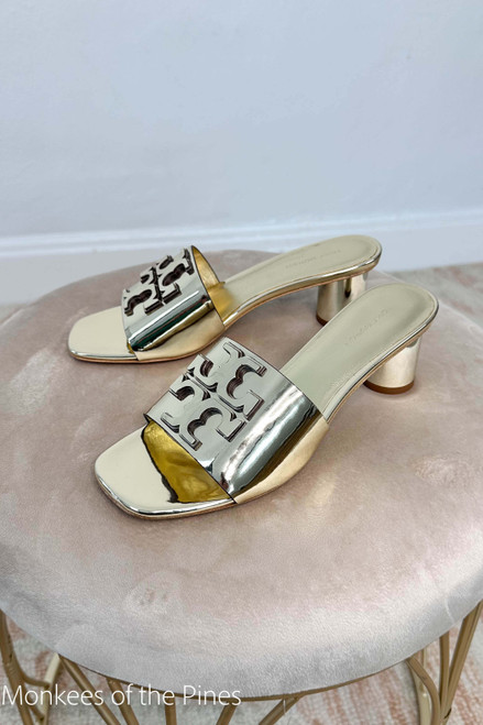 Tory Burch Ines Mule Gold 