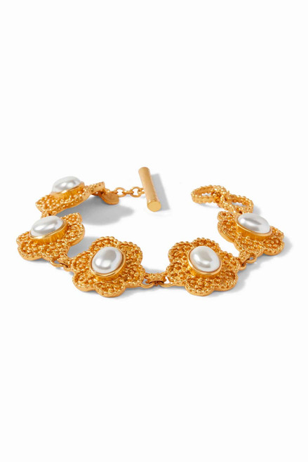 Julie Vos Colette Bracelet - Gold Pearl