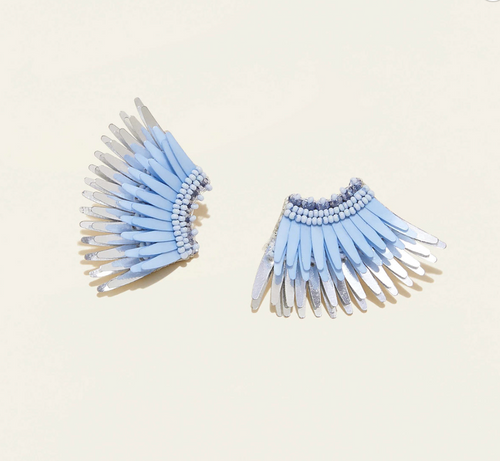 Mignonne Gavigan Mini Madeline Earring - Carolina Blue