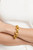 Cannes Demi Link Bracelet-Gold-OS