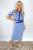 Bobie Knit Skirt Blue Optic  