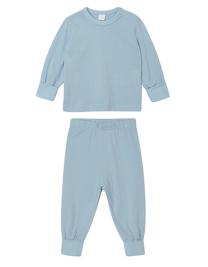 Tryck på Baby Pyjamas Eco — Dusty Blue