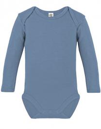 Tryck på Babybody Långärmad — Babyblue