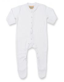 Tryck på Baby Pyjamas — White