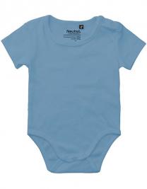 Tryck på Babybody Fairtrade — Dusty Indigo