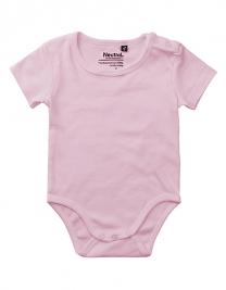 Tryck på Babybody Fairtrade — Light Pink