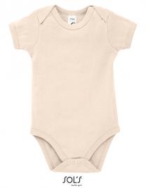 Tryck på Babybody Basic — Creamy Pink