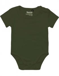 Tryck på Babybody Fairtrade — Military