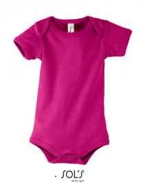 Tryck på Babybody Basic — Fuchsia