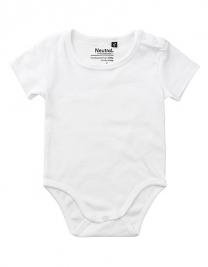 Tryck på Babybody Fairtrade — White