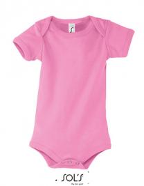 Tryck på Babybody Basic — Orchid Pink