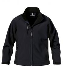 Tryck på Premium Softshell Jacka Dam — Black/Black