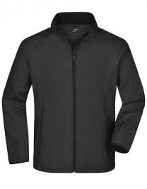 Tryck på Softshell Jacka Herr — Black/Black