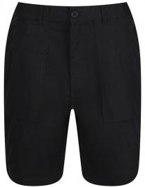 Tryck på Chino Shorts — Black