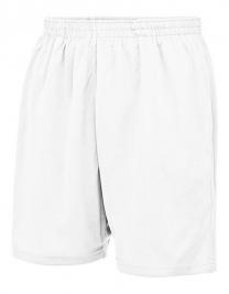 Tryck på Shorts Basic — Arctic White