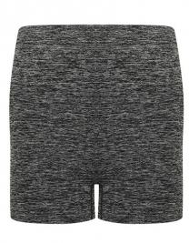 Tryck på Dam Shorts — Dark Grey Marl