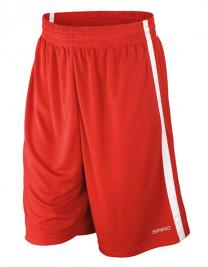 Tryck på Basket Herr Shorts — Red/White