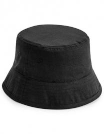 Tryck på Eco Bucket Hat — Black