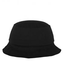 Tryck på Flexfit Bucket Hat — Black