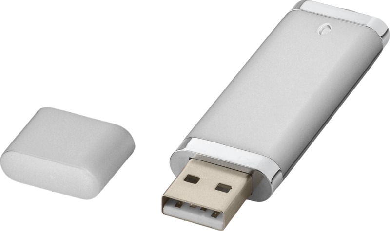 Tryck på Litet USB-minne — Silver 