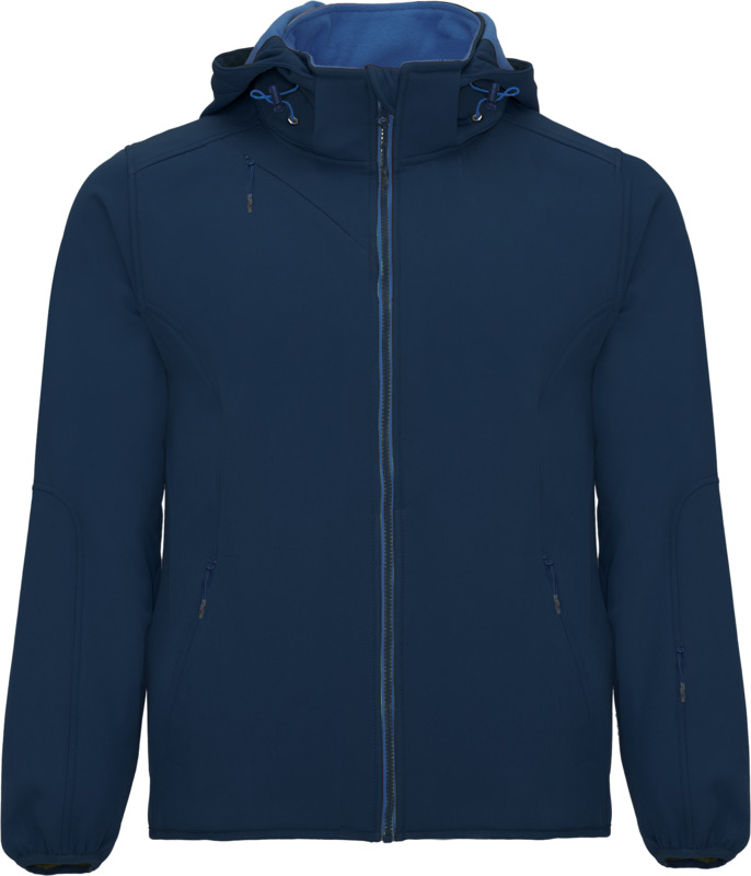 Tryck på Premium Softshelljacka Unisex — Navy Blue