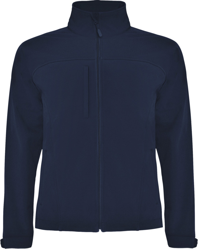 Tryck på Billig Unisex Softshelljacka Rudolph — Navy Blue