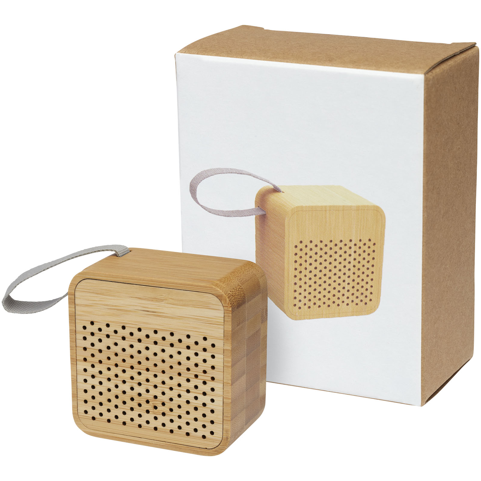 Bild av Kompakt Bambuhögtalare 3W med Bluetooth