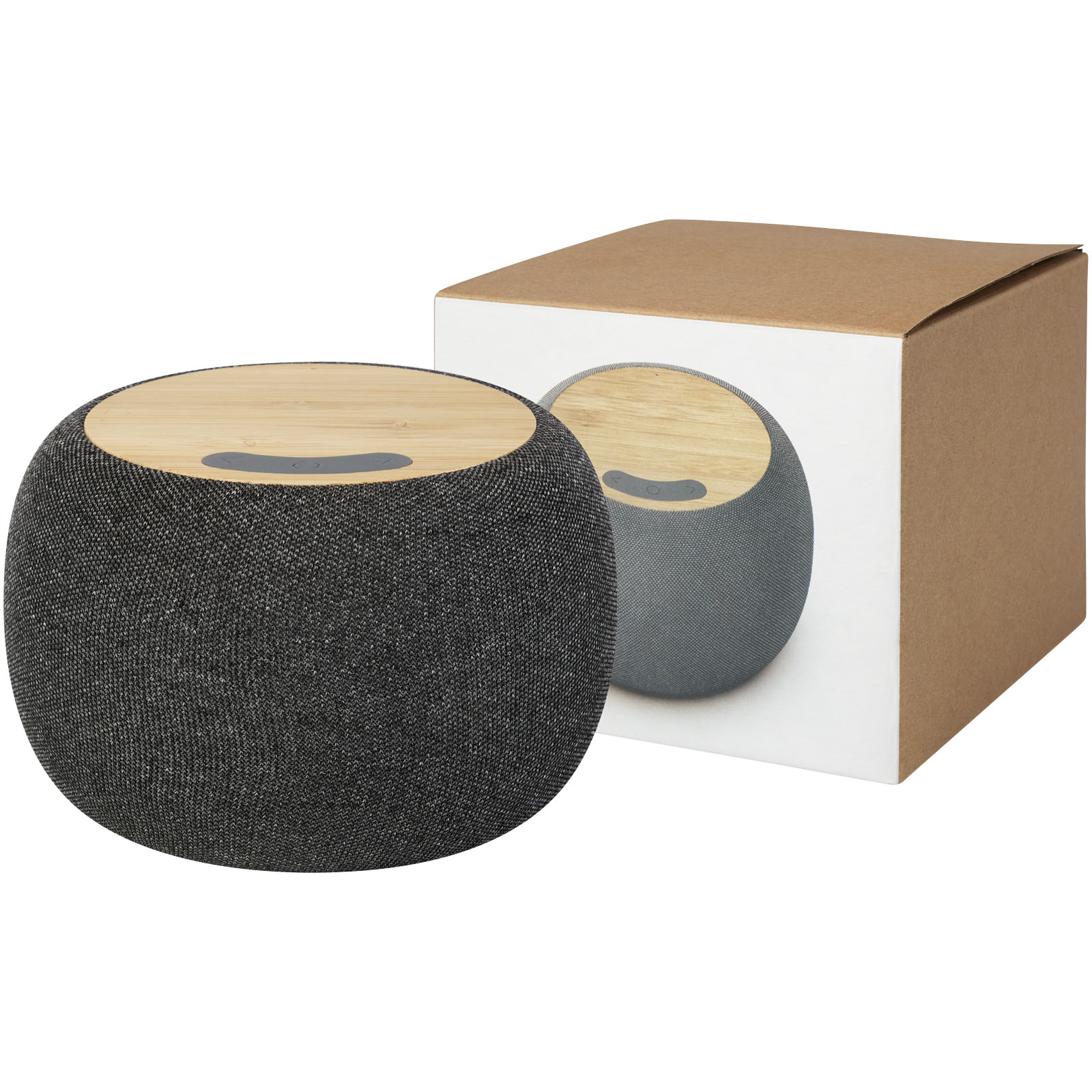 Bild av Bluetooth-högtalare 3W med Trådlös Laddning av Bambu och RPET